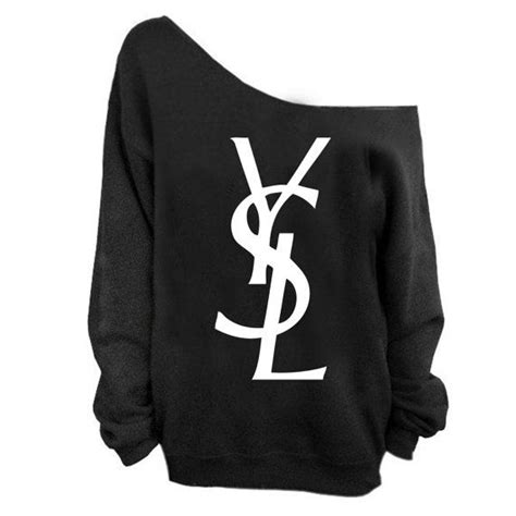 slouchy sweatshirt ysl|oversized slouchy sweatshirt for sale.